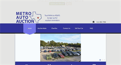 Desktop Screenshot of metroautoauction.com